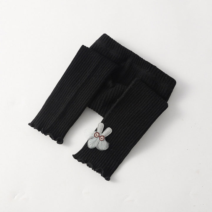 Baby%20Girls%20Cotton%20Pant%20Knitted%20Leggings%20Flower%20Legging%20Casual%20Ankle%20Luster%20Children%20Stockings%20Pants%20-%20Image%208