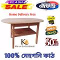 wooden dining table for restaurant and family 4:5/3 feet. 