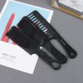 【Lejia】1Pc Professional Hair Comb Cutting Carbon Women Hair Styling Tool Flat Hair Hairdressing Salon. 