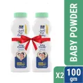 Parachute Just for Baby - Baby Powder 100g Pack of 2.