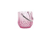 【Limited edition】 New Plastic Ice Bucket Durable To Fall Transparent Bucket Detachable Handle Easy To Clean Ice Cube Container.