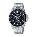 Casio MTD-330D-1AVDF Silver Metal Watch For Men.