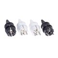 European Schuko 16A Power Plug IP44 Industry France/Germany Connector EU 2 Round Pins Adapter Type F AC Electrical Power E-012*. 
