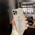 FELMYST Bear Case For OPPO A16 Luxury 3D Cute Be@r Pearl Metal Phone Mobile Casing Hold Square Girl Boy Gift Soft Shockproof Back Cover Cases. 