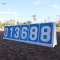 Table Top Scoreboard 6 Digital Score Keeper for Basketball Indoor Sports. 