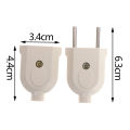 2 Pin EU Plug Male Female electronic Connector Socket Wiring Power Extension Demoo. 