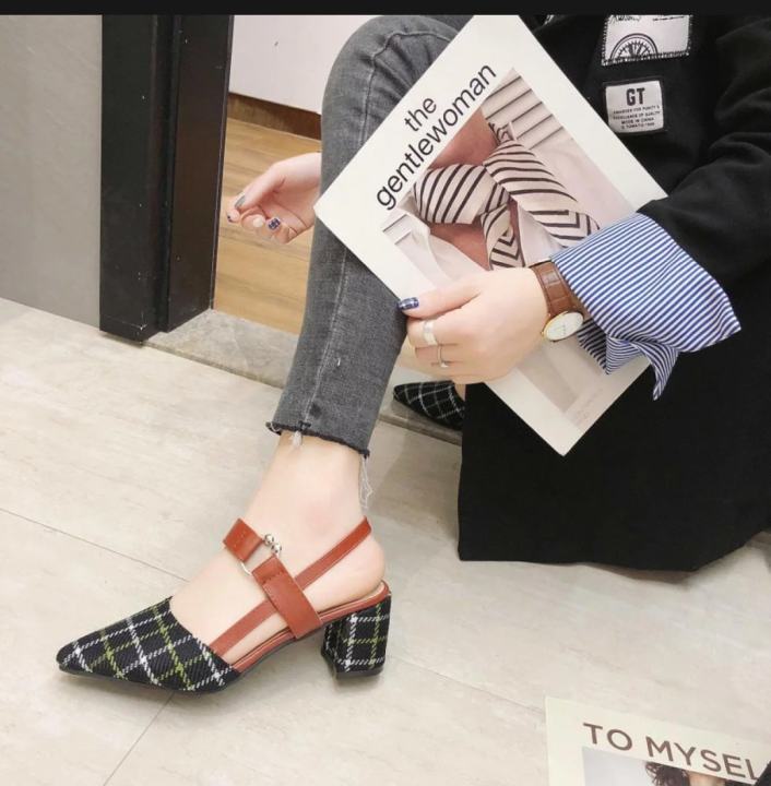 Women's%20shoes%20new%20fashion%20Gladiator%20Buckle%20Strap%20Cover%20pointed%20plaid%20decorative%20high-heeled%20shoes%20soft%20soles%20comfortable%20covered%20head%20non-slip%20sandals%20-%20Image%204