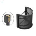 Microphone Filter Handheld Mic U Shape for Live Broadcasting Black without Cotton. 