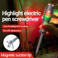 2PCS/SET Mini Digital Voltage Tester Pen AC Non-contact Induction Test Pencil Voltmeter Power Detector Magnetic Screwdriver. 