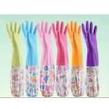 High Quality Silicone Dish Washing Kitchen Hand Gloves (Multicolor). 