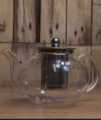 glass 800 ml tea kettle one cup glass tea pot/Tea-pot Infuser With Tea Strainer,heat-resistant glass teapot kettle,Borosilicate Glass Tea Kettle for Tea Leaf, Stovetop, Teapot..