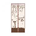 90x210cm Automatic Closing Magnetic Mosquito Net Screen Door Anti-fly Net Cartoon Monkey Magnetic Anti-mosquito Screen Door. 