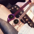 Luxury Luminous Women Wrist Watches 2022 Starry Sky Ladies Dress Magnetic Watch For Gift Watch Relogio Feminino Часы Женские. 