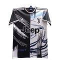 Juventus Football Jersey- Black And White.
