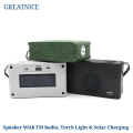 GREATNICE GTS-1431 Bluetooth, USB, TF Card & FM Radio Supported Wireless Speaker (With Torch).