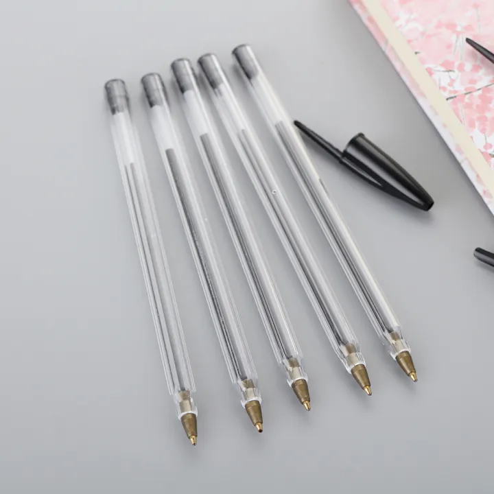 5Pcs%201.0%20mm%20Ballpoint%20Pens%20Long%20Lasting%20Smooth%20Blue%20Pens%20Black%20Ballpoint%20Pen%20Student%20Writing%20Stationery%20Office%20School%20Supplies%20Shapewear%20-%20Image%203