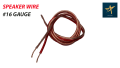 Speaker Wire 16 Gauge 1 Meter. 