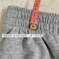 【100%Cotton】Pants for Women Loose Slimming and All-Matching Trendy Korean Style High-End Pure Cotton Track Pants Ankle-Tied Sweatpants.