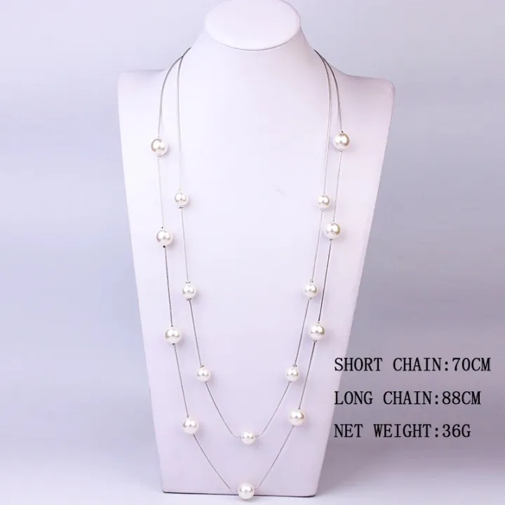 88cm%20Long%20Golden%20Chain%20Pearl%20Necklaces%20For%20Women%20Statement%20Boho%20Sweater%20Crystal%20Beaded%20Multilayer%20Necklace.%20-%20Image%204