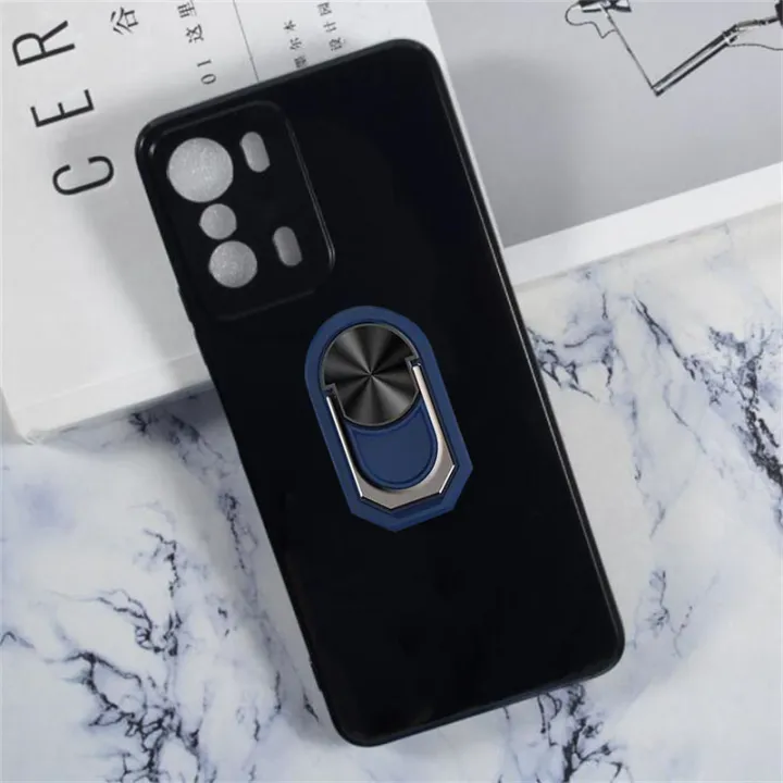Magnet%20Phone%20Case%20For%20Infinix%20Zero%205G%20X6815,%20X6815B%206.78%202022%20Shockproof%20Soft%20TPU%20Silicone%20Cover%20With%20Ring%20Holder%20-%20Image%203