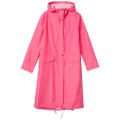Women New Stylish Long Raincoat Waterproof Rain Jacket with Hood.