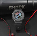 (Ready Stock) G .Shock GA2100 Men Watch Sport Watch Dual Time Display Water Resistant Shockproof and Waterproof World Time LED Auto Light Sports Wrist Watches with 2 Year Warranty GA-2100RW-1A (copy original 1.1 premium). 