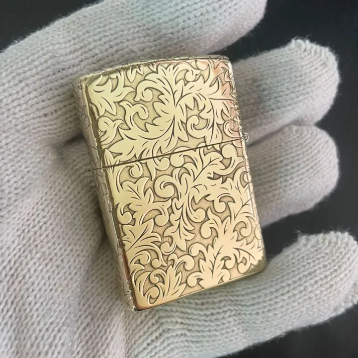 Zorro%20Kerosene%20Lighter%20902%20Pure%20Copper%20Five-Sided%20Carved%20Rich%20Tangcao%20Collection%20Men's%20Personalized%20Creative%20Gift%20Lighter%20-%20Image%202