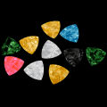 10pcs Acoustic/Electric Guitar Picks Plects 0.46mm-Assorted Color. 