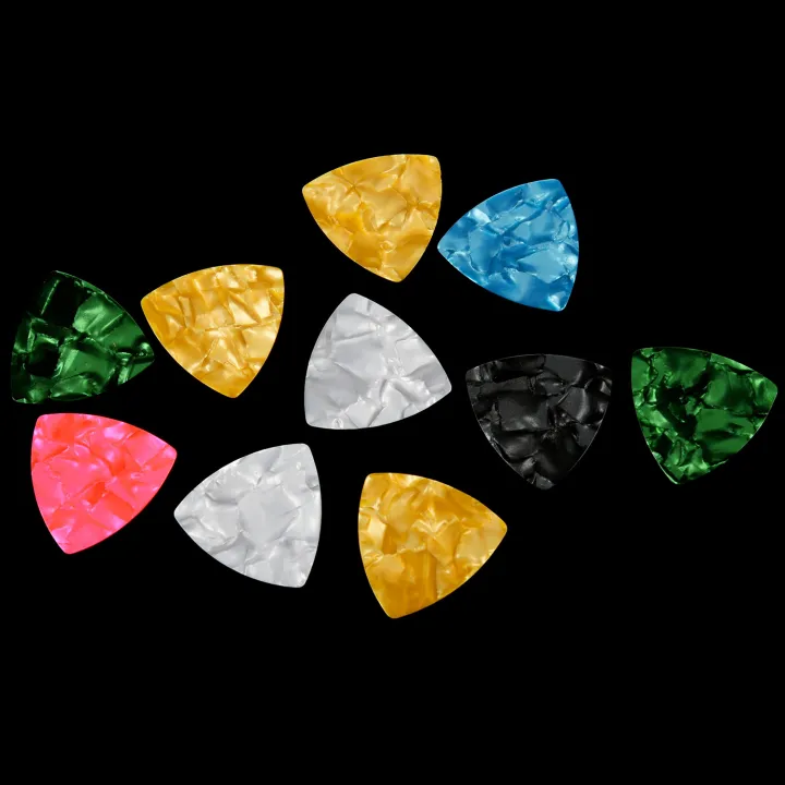 10pcs%20Acoustic/Electric%20Guitar%20Picks%20Plects%200.46mm-Assorted%20Color%20-%20Image%208