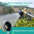 High Pressure Pesticide Sprayer Nozzle Watering Irrigation Air Vortex Spray Nozzle. 