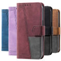 Etui Wallet Flip Case For Samsung Galaxy S22 Ultra S21 Plus S20 FE A13 A33 A53 A73 A12 A22 A32 A52 A30 A50 A70 Card Holder Cover. 