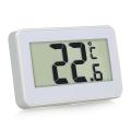 Digital LCD RefrigeratorTher-mometer Fridge FreezerTher-mometer with Adjustable Stand Magnet Frost Alert Home Use. 