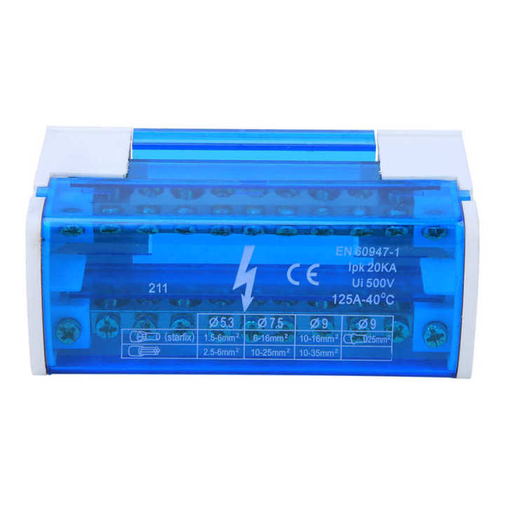 Terminal%20Distribution%20Box%20Din%20Rail%202-Level%20Single%20Phase%20with%20Transparent%20Dust%20Cover%20211%20-%20Image%202