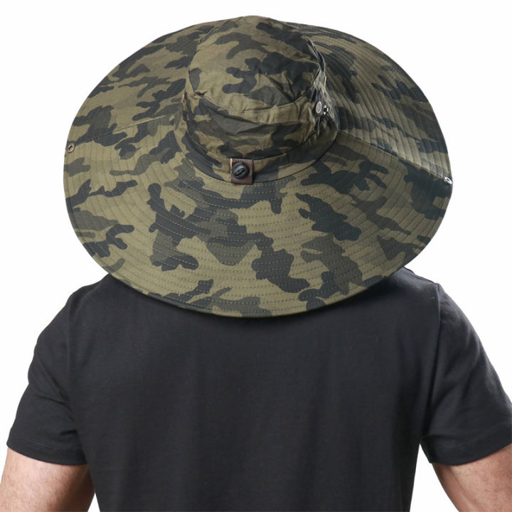 100%25%20Cotton%20Camouflage%20Bucket%20Hat%2016CM%20Large%20Wide%20Brim%20Sun%20Hat%20Camping%20Hiking%20Mesh%20Breathable%20Anti%20UV%20Fishing%20Hats%20for%20Men%20Women%20-%20Image%203