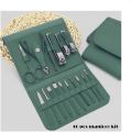 16 Set of Portable Nail Clipper Set Nail Clipper Stainless Steel Pedicure Professional Kit Beauty Manicure Set. 