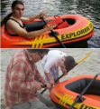 Intex Explorer 200 Inflatable Two Person Boat. 
