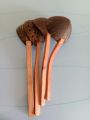 Handmade Coconut Shell Kitchen Spoons 4 Pieces Set.