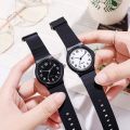Men's Black Watch Silicone Strap Soft Business Small Wrist Watches For Men Male Clocks Montre Homme Relógio Reloj Mujer. 