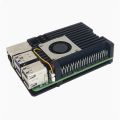 【sought-after】 Raspberry Pi 5 Raspberry Pi 5 Active Cooling Heat Dissipation PWM Speed Control Fan Metal Armor. 