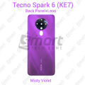 Tecno Spark 6 Back Panel Housing Back Shell Replacement Spare Parts. 