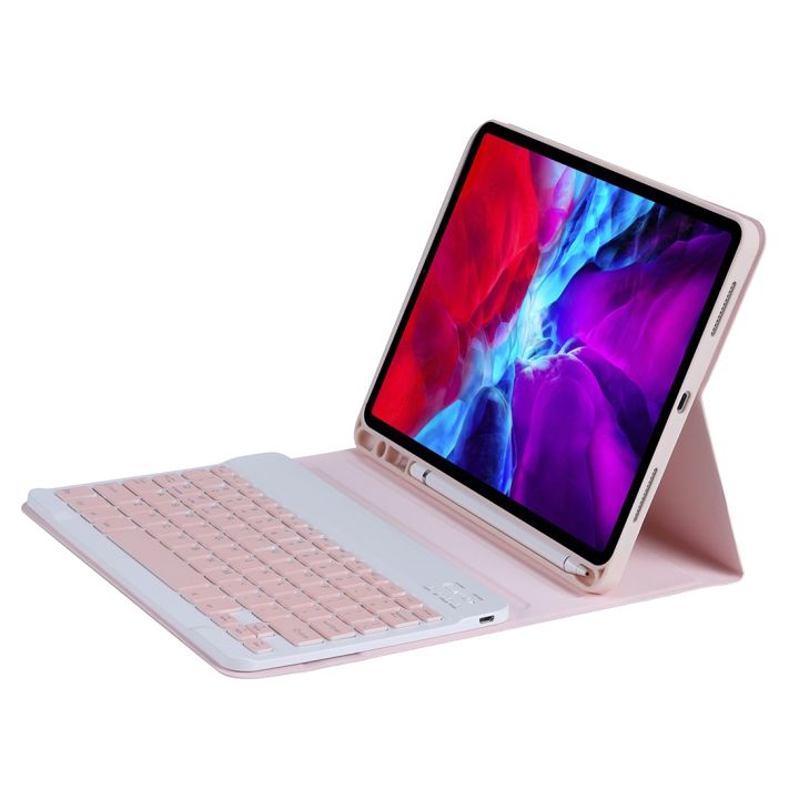 (Ready%20now)C-11B%20For%20iPad%20Pro%2011%20inch%20(2020)%20Detachable%20ABS%20Candy%20Color%20Bluetooth%20Keyboard%20Case%20with%20Stand%20&%20Pen%20Slot%20-%20Image%203