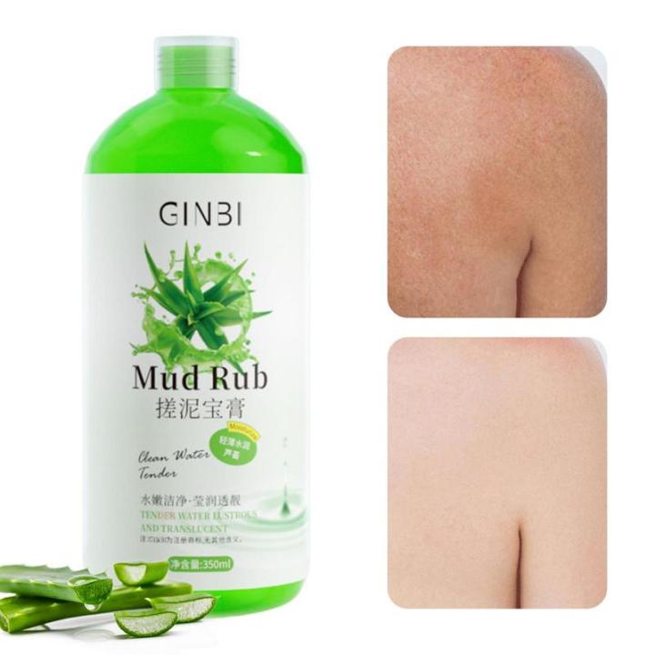 Organic Body Scrub Moisturizing Natural Body Exfoliant Skin Scrub 350ml Deep Cleansing Body Polish Scrub Peeling Exfoliator
