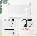 Wall Mounted Storage Box, Wireless WiFi TV Set-top Box, Router Shelf, No Drilling Design, .