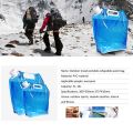 Portable Folding Collapsible Handheld 5/10 Liter Outdoor Drinking Water Bag. 