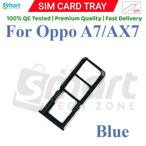 Oppo%20A7/AX7%20Sim%20Tray%20Micro%20SD%20Card%20Slot%20with%20Sim%20Ejector%20Pin%20Replacement%20Part%20-%20Image%203