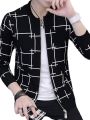 BLACK COLOUR COTTON LONG SLEEVE WINTER CASUAL JAKET FOR MEN.. 