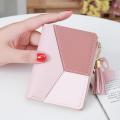 Women Fashion PU Leather Wallet Tassel Zippers Purse Tote Bag Girls Coin Pocket Handbag - Wallet. 