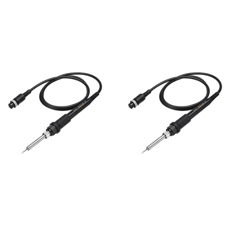 2X Soldering Iron Handle for 936 936A 937D 8786D 852 Solder Stations 50W High Temperature Welding Repair Tools