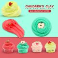 DIY Butter Slime Fruit Kit Soft Non-sticky Cloud Slime Scented Toy Kids Gift Relieve Pressure Education Rainbow Kids Gift 60ml. 