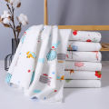 Baby cotton packs, newborn delivery room towels, blankets, swaddling clothes, soft and breathable, thin wraps, baby products.